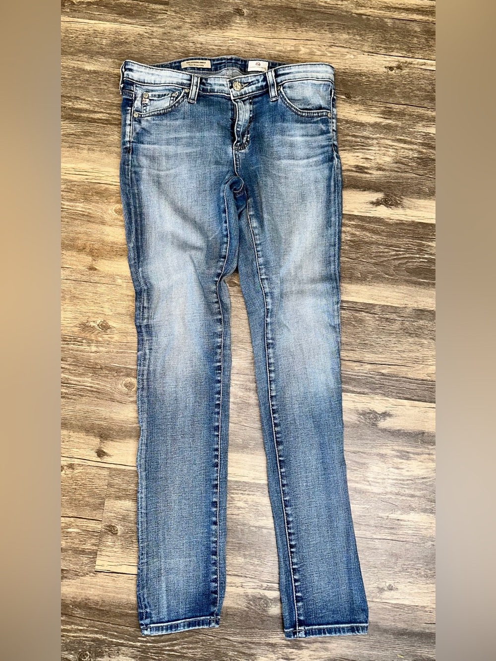 AG Adriano Goldschmied The Legging Ankle Jeans Women’s 27R Super Skinny Blue